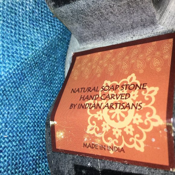 RARE Sandstone Owl Book ends Made in India - Gorgeous  office closet - Picture 6 of 10